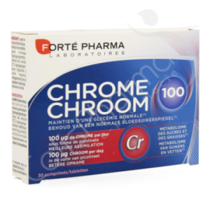 Forté Pharma Chrome 100 - 30 comprimés