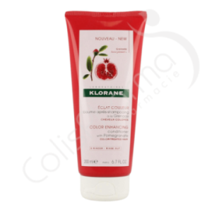 Klorane After-Shampoo Granaatappel voor Gekleurd Haar - 200 ml