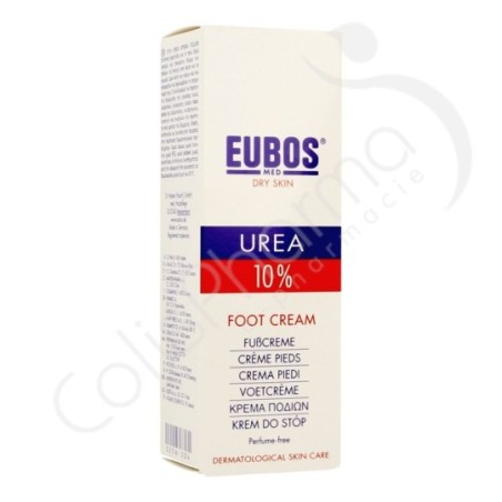 Eubos Urea 10% Crème pieds pour peau très sèche - 100 ml