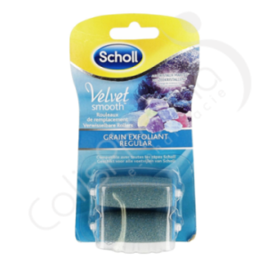 Scholl Velvet Smooth - 2 rouleaux de rechange pour rape électrique