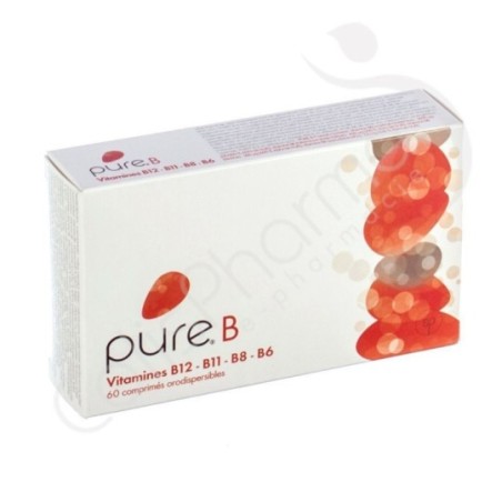 Pure B - 60 orodispergeerbare tabletten