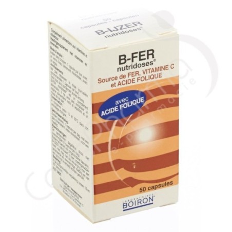 B-Fer Nutridoses - 50 capsules