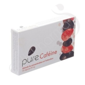 Pure Koffieine 80 mg - 30 capsules