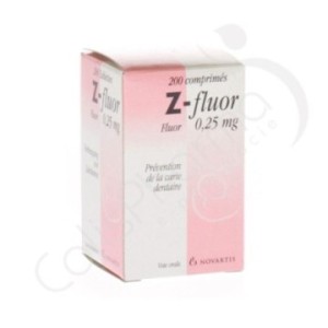 Z-Fluor 0,25 mg - 200 tabletten
