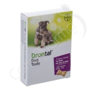 Drontal Dog Tasty - 2 tabletten