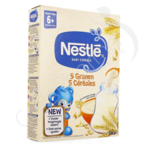 Nestlé Baby Cereals 5 Céréales - 250 g