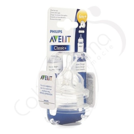 Avent Tétine Fast - 2 tétines