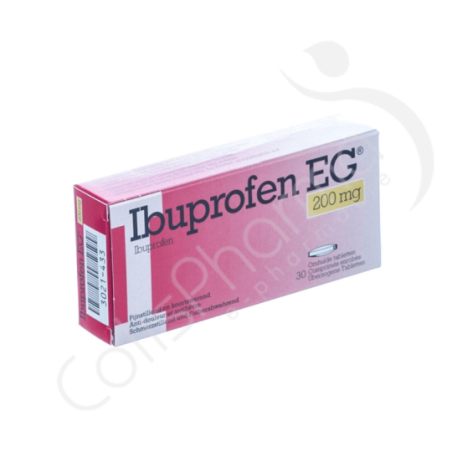 Ibuprofen EG 200 mg - 30 comprimés