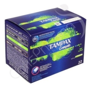 Tampax Compak Super - 22 tampons