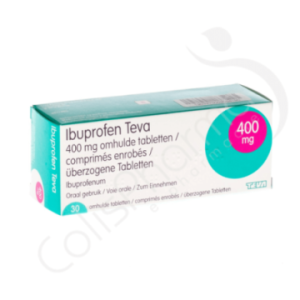 Ibuprofen Teva 400 mg - 30 tabletten