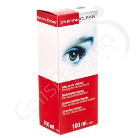 Pharmaclean Eui voyage + Etui lentille - 100 ml