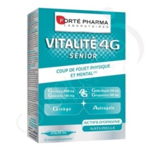 Forté Pharma Vitalité 4G Sénior - 20 ampoules