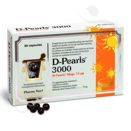 D-Pearls 3000 - 80 capsules