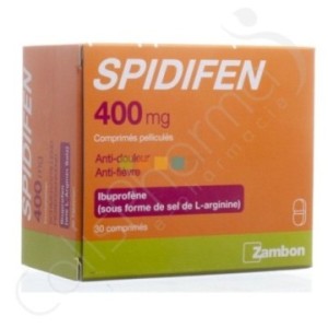 Spidifen 400 mg - 30 comprimés