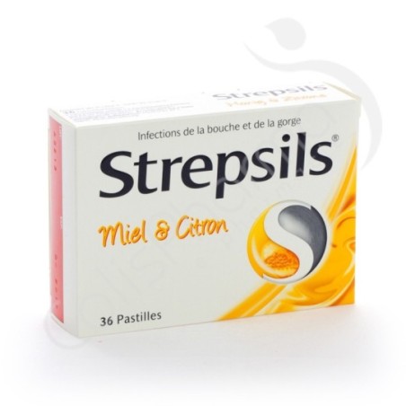 STREPSILS MIEL CITRON - 24 Pastilles