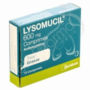 Lysomucil 600 mg - 10 comprimés