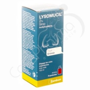 Lysomucil Junior 2% - Siroop 100 ml