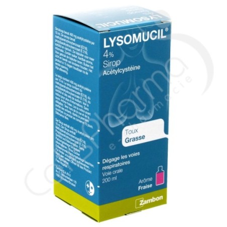 Lysomucil 4% - Sirop 200 ml