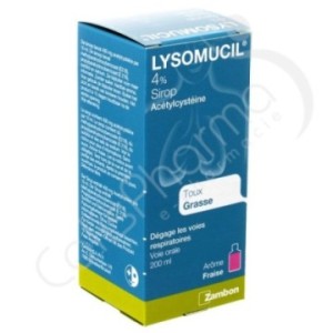 Lysomucil 4% - Siroop 200 ml