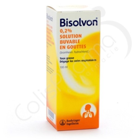 Bisolvon Gouttes 2 mg/ml - 100 ml