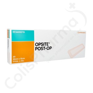 Opsite Post-Op 10x30 cm - 20 pièces