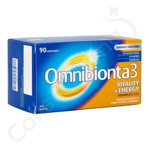 Omnibionta-3 Vitality & Energy - 90 comprimés