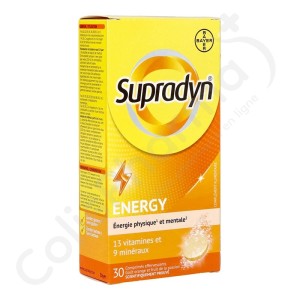 Supradyn Energy - 30 comprimés effervescents