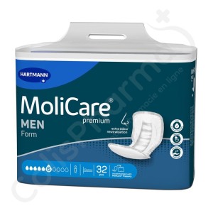 Molicare Form Men 6 Druppels - 32 anatomische inleggers