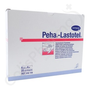 Peha-Lastotel Nues 4 cm x 4 m - 20 stuks