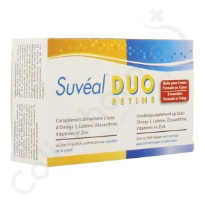 Suvéal Duo Rétine - 60 tabletten