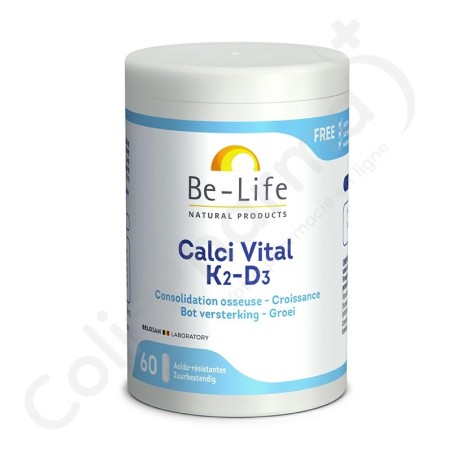Be-Life Calci Vital K2 D3 - 60 capsules