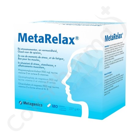 MetaRelax - 180 comprimés