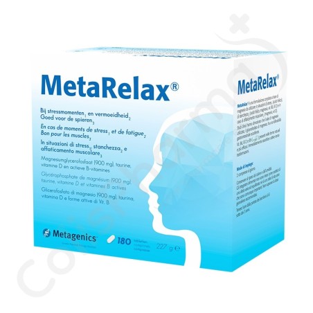 MetaRelax - 180 comprimés