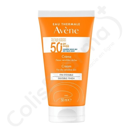 Avène Crème Zeer Hoge Bescherming SPF 50+ - 50 ml