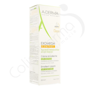 A-Derma Exomega Control Emollient Crème - 200 ml