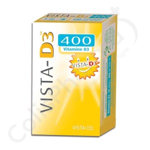 VISTA-D3 400 - 120 comprimés fondants