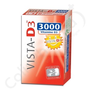 VISTA-D3 3000 - 60 comprimés fondants