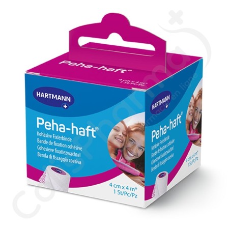 Peha-Haft Selfcare Latex Free 4 cm x 4 m - 1 pièce