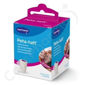 Peha-Haft Selfcare Latex Free 6 cm x 4 m - 1 pièce