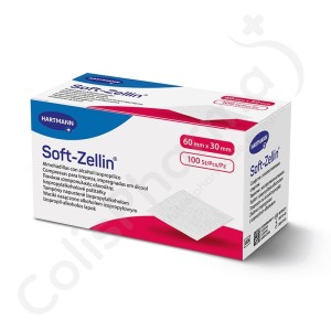 Soft-Zellin 60x30 mm - 100 pièces