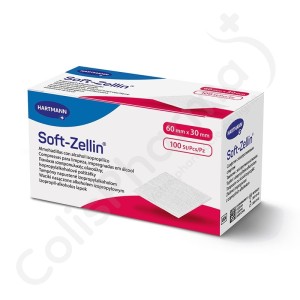 Soft-Zellin 60x30 mm - 100 pièces