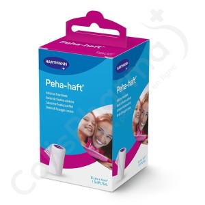 Peha-Haft Selfcare Latex Free 8 cm x 4 m - 1 stuk