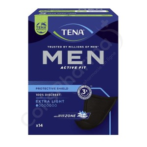 Tena Men Extra Light - 14 protections anatomiques