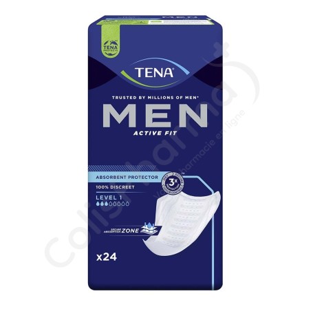 Tena Men Level 1 - 24 incontinentieverbanden