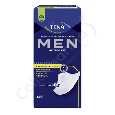 Tena Men Level 2 - 20 incontinentieverbanden