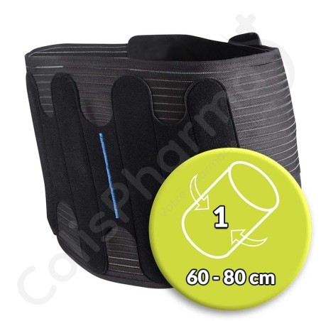 Thuasne Rugbrace LombaFirst - Hoogte 21 cm - Maat 1
