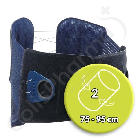 Thuasne Ceinture lombaire Lombastab - Hauteur 21 cm - Taille 2