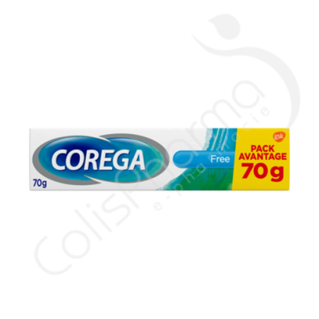 Corega Free Crème Adhésive - 70 g