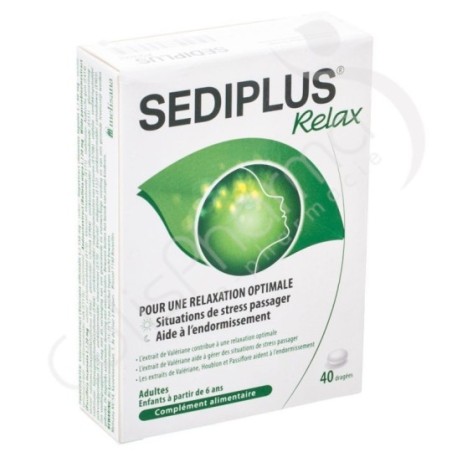 SediPlus Relax - 40 dragées