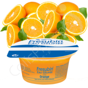 Fresubin Eau Gelifiée Sans Sucre Orange - 12x125 g